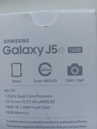Samsung Galaxy J5 Gold