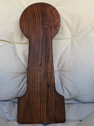 Termómetro de pared de madera y llavero