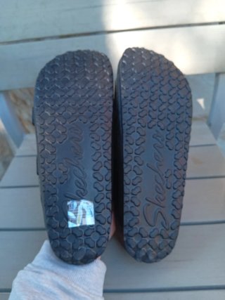 Ciabatte Skechers nere