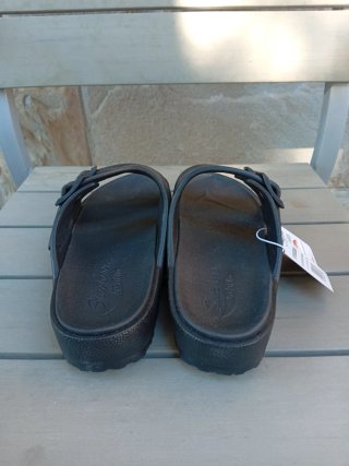 Ciabatte Skechers nere