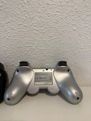3 Mandos ORIGINALES Sony (Blanco, Negro, Plata)