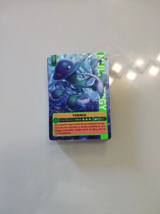 33 cartas coleccionables Nergys