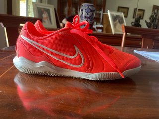 Zapatillas Nike Tiempo Fútbol Sala Naranja/Rosa