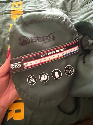 Saco de dormir Berg Outdoor Explorer Jr