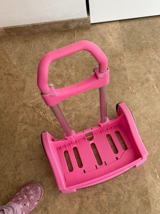 Carro para mochila Safta rosa