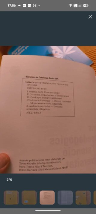 Criteris psicopedagògics per a l'atenció a la d...