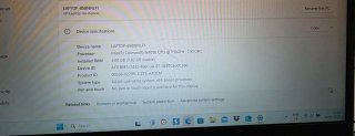 HP Laptop 14s Plata y Negro