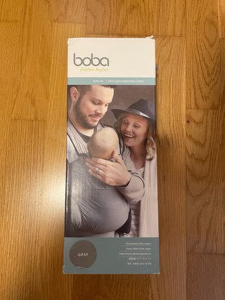 Mochila Porta Bebés Boba Gris