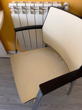 Pack Oficina: Mesa Curva + 3 Sillas