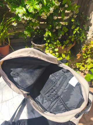 Mochila Decathlon Beige