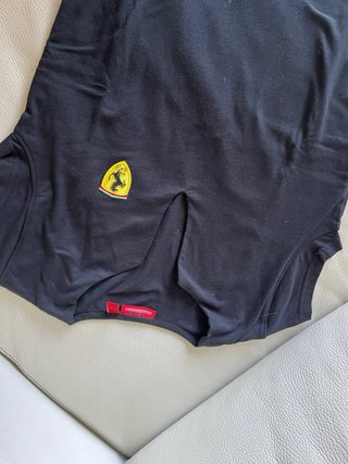 Camiseta Ferrari Negra Talla M