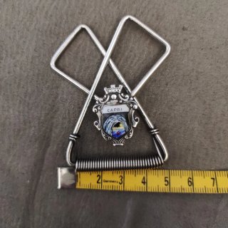 Fermasoldi souvenir vintage Capri metallo
