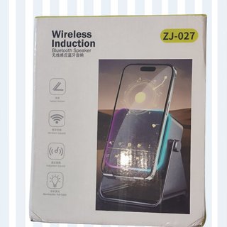 Altavoz con cargador inalámbrico