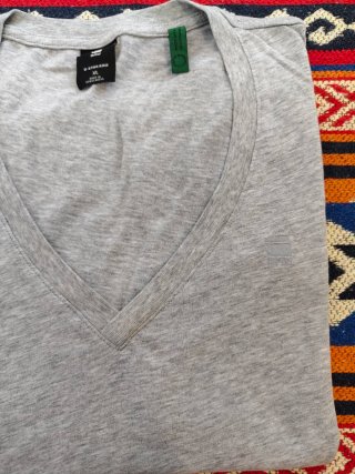 Camiseta G-Star RAW Gris Talla XL