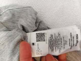 Camiseta G-Star RAW Gris Talla XL