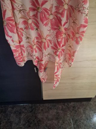 Blusa floral talla única