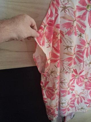 Blusa floral talla única