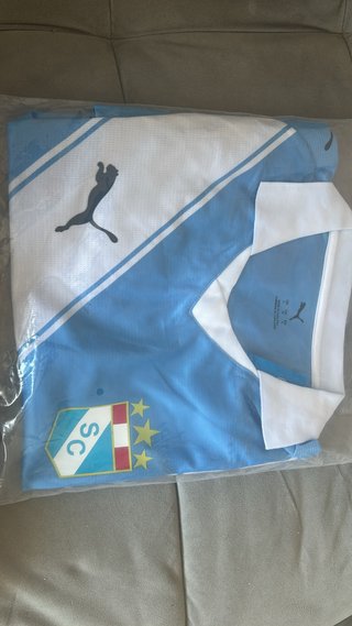 Camiseta Puma Sporting Cristal Azul y Blanca