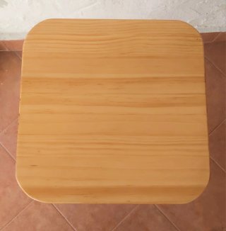 Taburetes Altos Madera y Metal