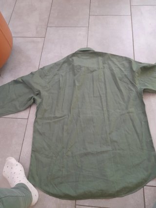 Camicia uomo Luca D'Altieri verde