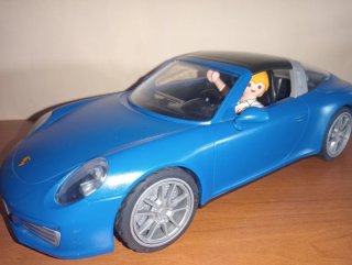 Playmobil-Porsche 911 Targa 4S con luces 5991.