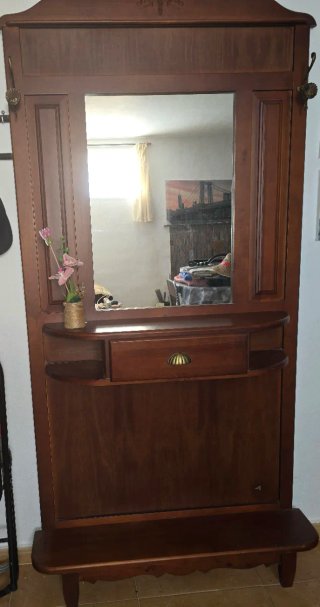 Mobile ingresso con specchio 90x200
