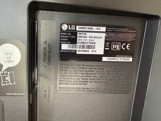 TV LG 32 Negra