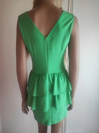 Vestido Denny Rose Verde Mini