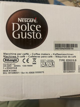 Cafetera Nescafé Dolce Gusto Genio S Plus