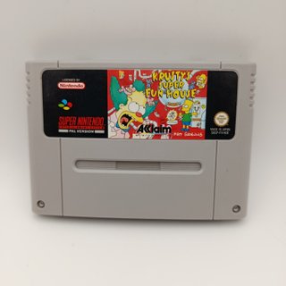 Krusty's Super Fun House - SNES PAL  Fah