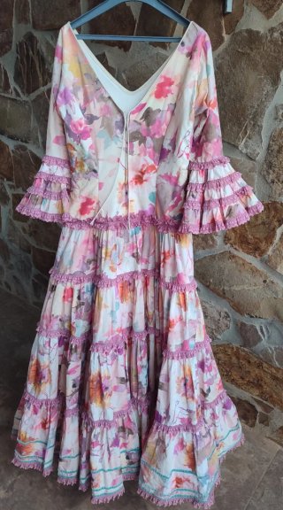 Traje Rociero Canastero Multicolor