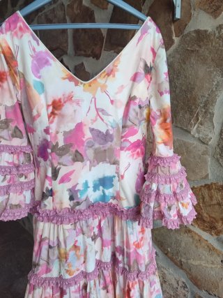 Traje Rociero Canastero Multicolor