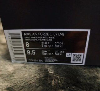 Nike Air Force 1 '07 LV8 Verde Militar
