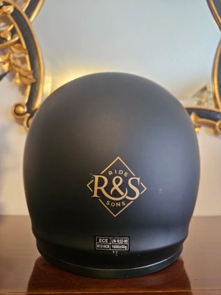 Casco Moto Ride and Sons Negro