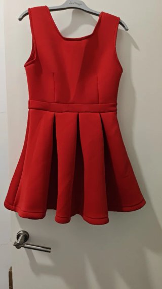 Vestido rojo de fiesta