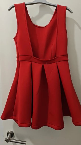Vestido rojo de fiesta