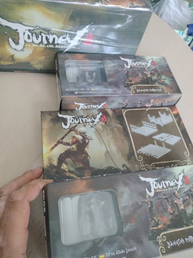 Journey La Ira de los Demonios Juego Mesa