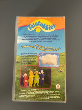 Cinta VHS Teletubbies - ¡Que llueva, que llueva!