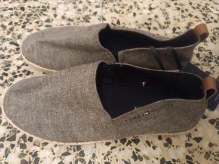 Alpargatas Tommy Hilfiger Grises Nuevas