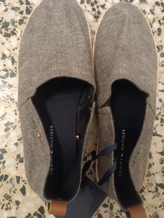 Alpargatas Tommy Hilfiger Grises Nuevas