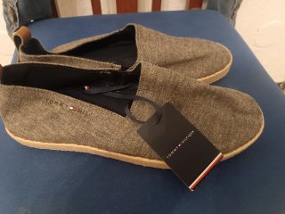 Alpargatas Tommy Hilfiger Grises Nuevas