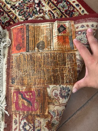Alfombra XXL tipo persa 100% Lana pura