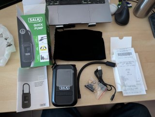 Inflador SALKI Quick Pump 2000 mAh
