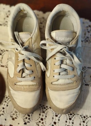 Saucony Jazz Scarpe Donna Tg 39 Beige/Bianco