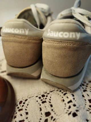 Saucony Jazz Scarpe Donna Tg 39 Beige/Bianco