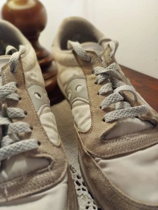 Saucony Jazz Scarpe Donna Tg 39 Beige/Bianco