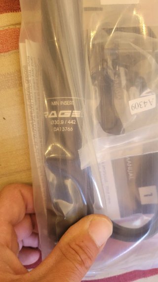 Tija Telescópica KS Rage-i NUEVA A ESTRENAR