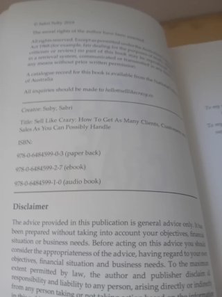 Libro Sell Like Crazy-Sabri Suby 2019-Inglese