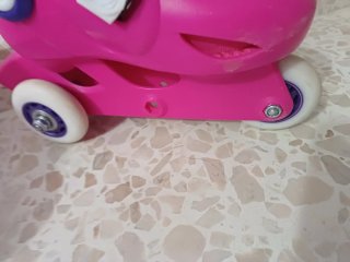 Patines Oxelo rosas y morados