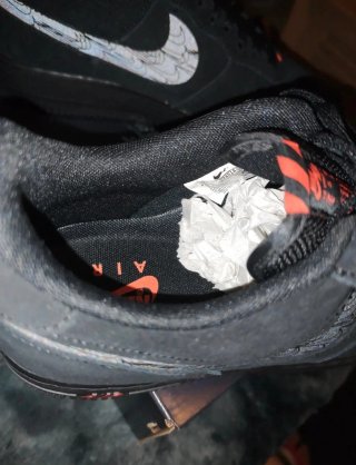 Nike Air Force 1 '07 LV8 Negro Naranja Talla 41